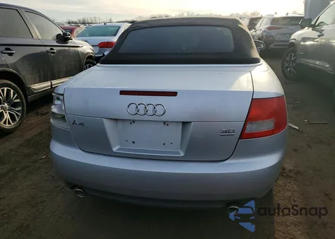 2004 Audi A4 Quattro из США, поврежденный, VIN WAUDT48H34K015402